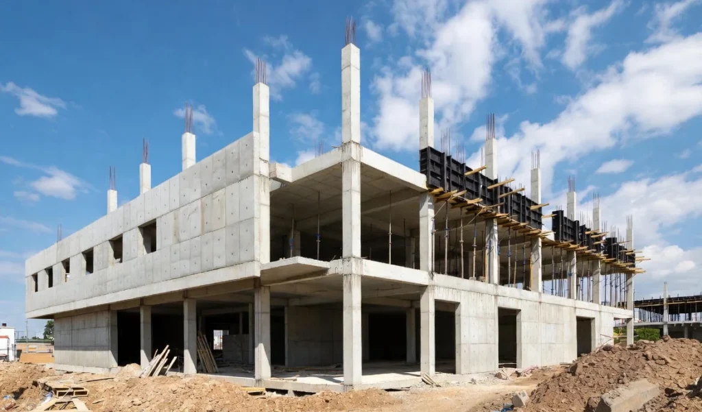 ساختمان بتنی