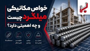 خواص مکانیکی میلگرد چیست و چه اهمیتی دارد؟